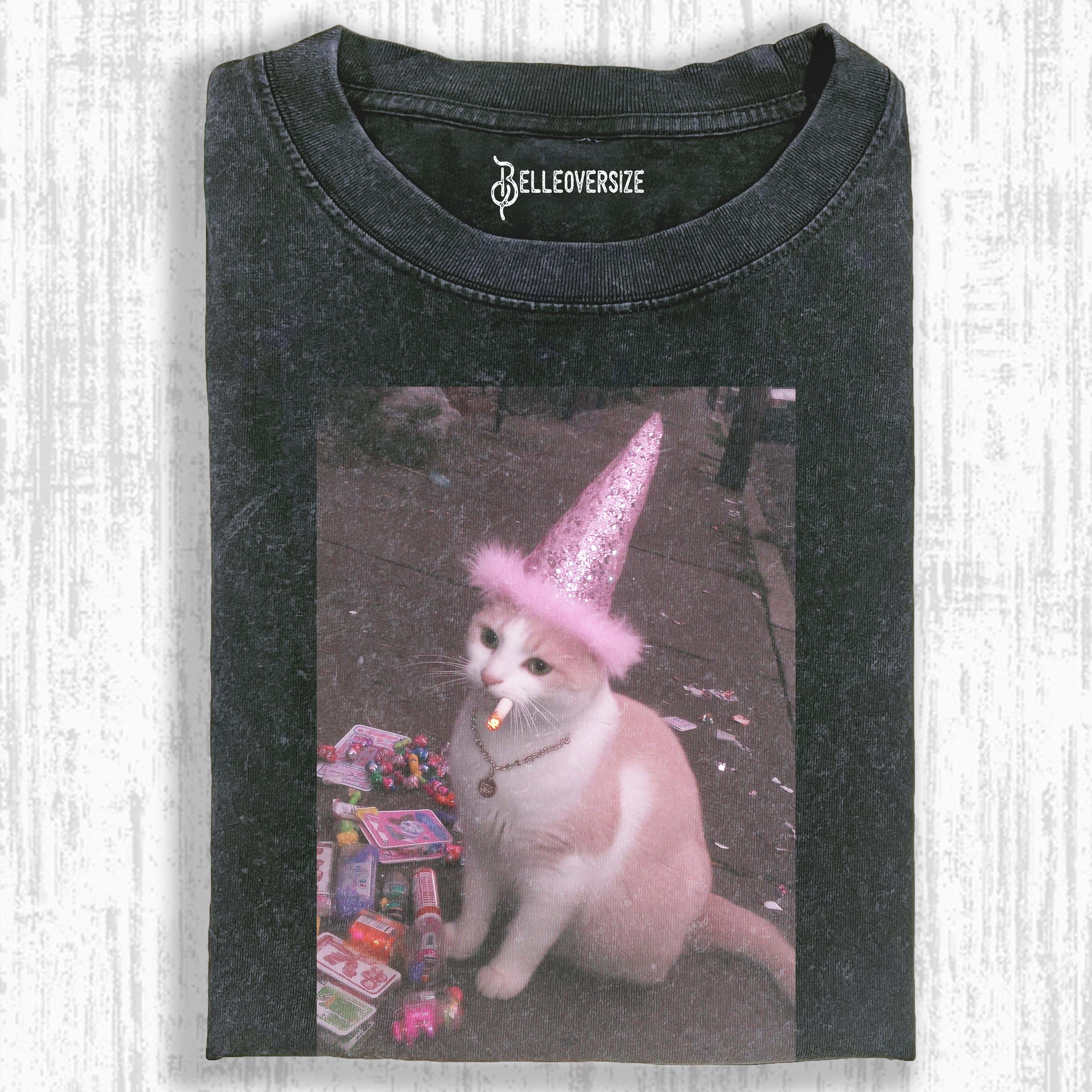 WACKY CAT  T-SHIRT