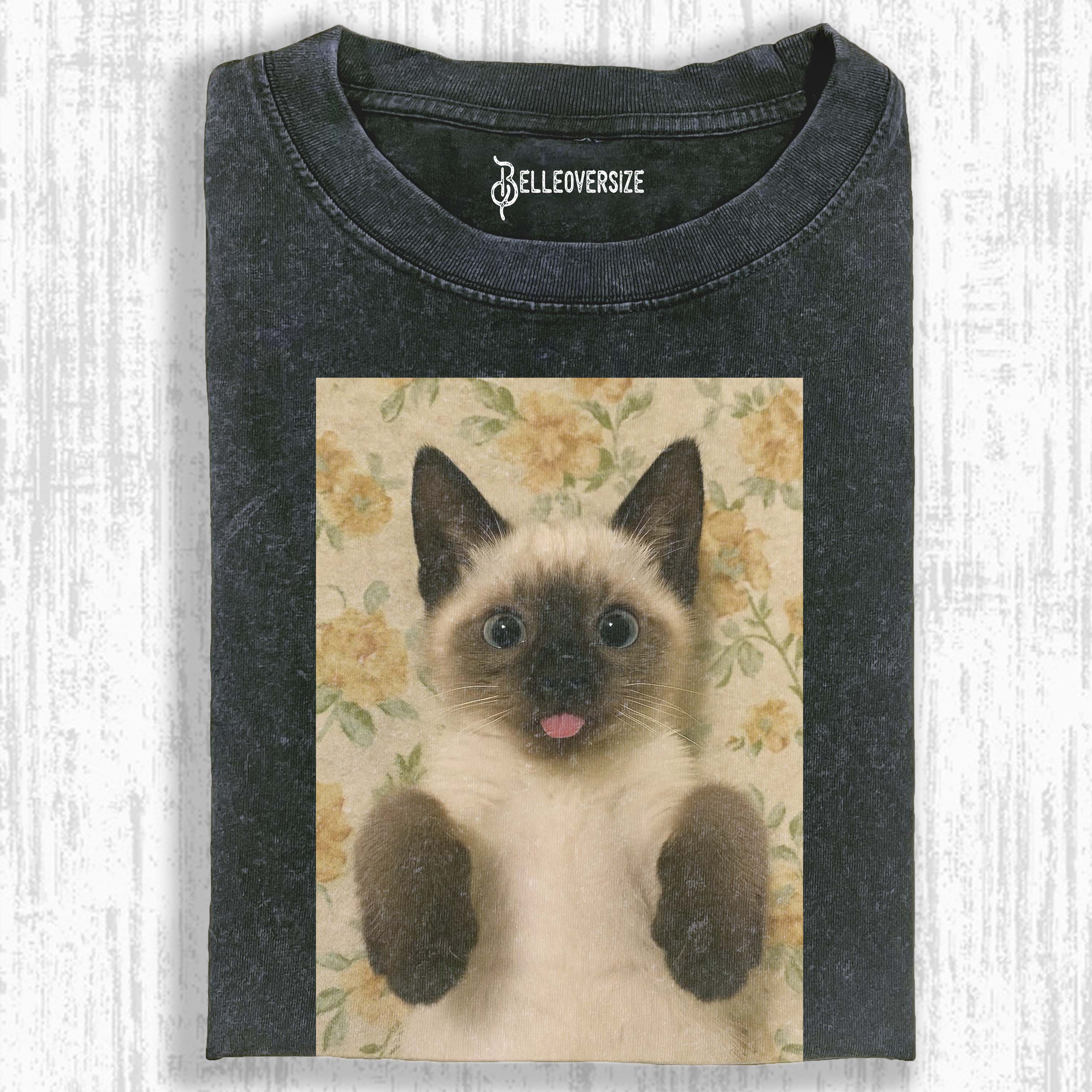 WACKY CAT  T-SHIRT 