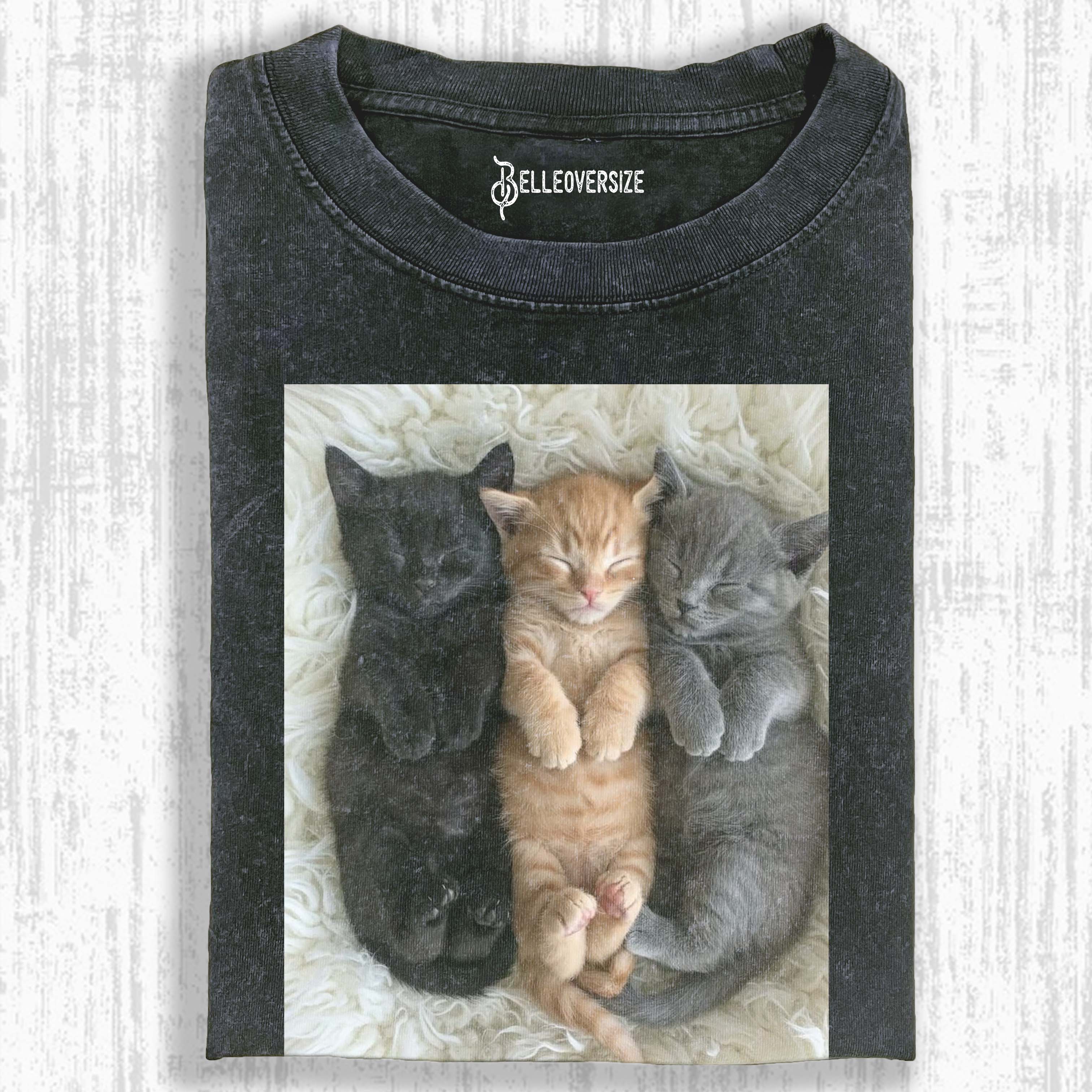 WACKY CAT  T-SHIRT