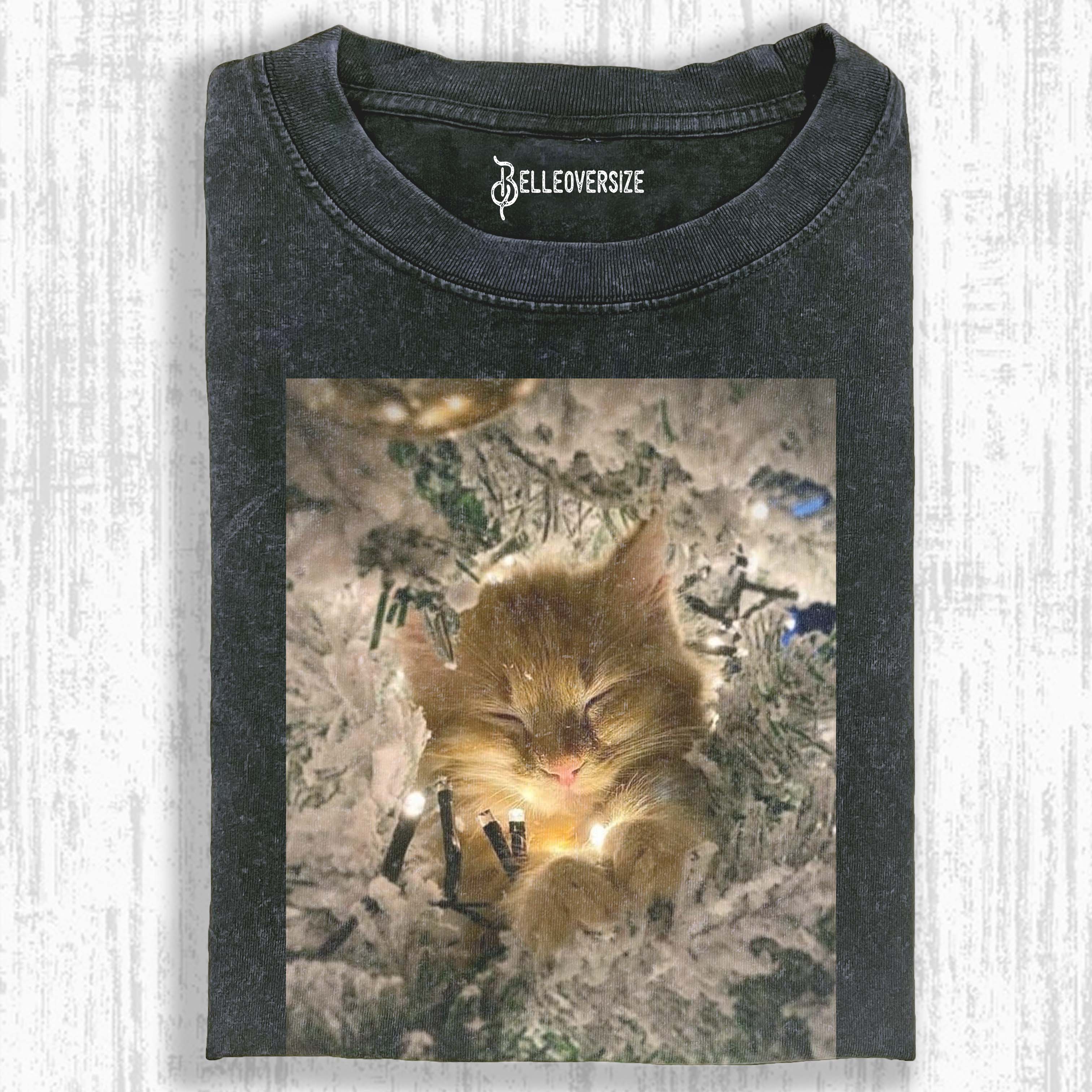 WACKY CAT  T-SHIRT