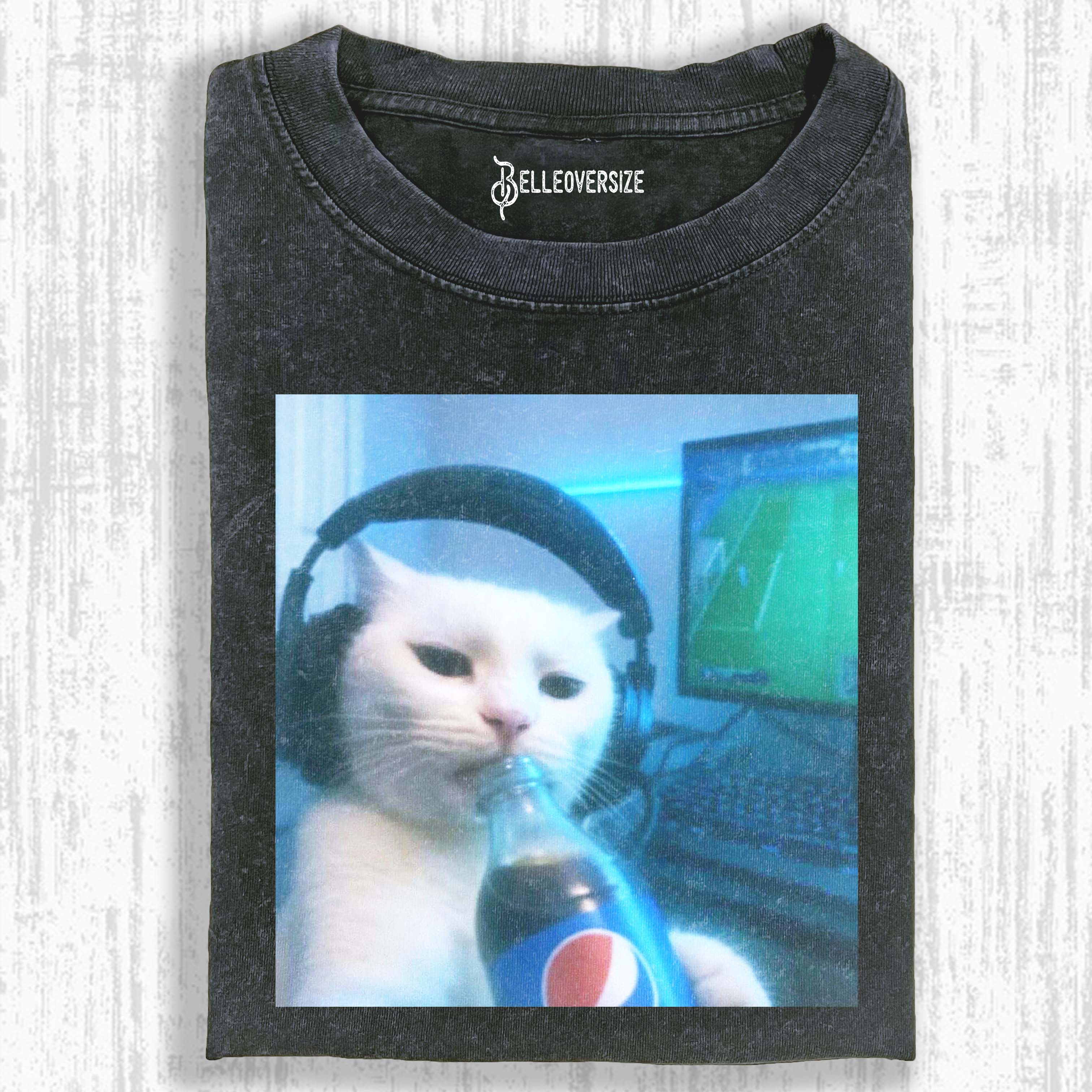 WACKY CAT T-SHIRT