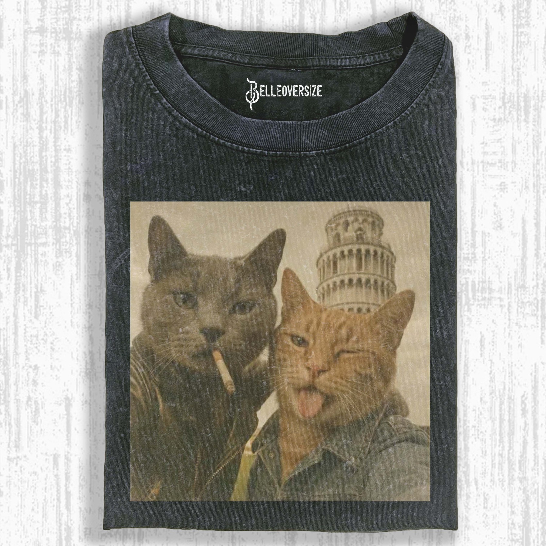WACKY CAT T-SHIRT