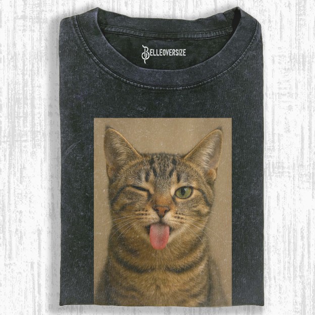 WACKY CAT T-SHIRT