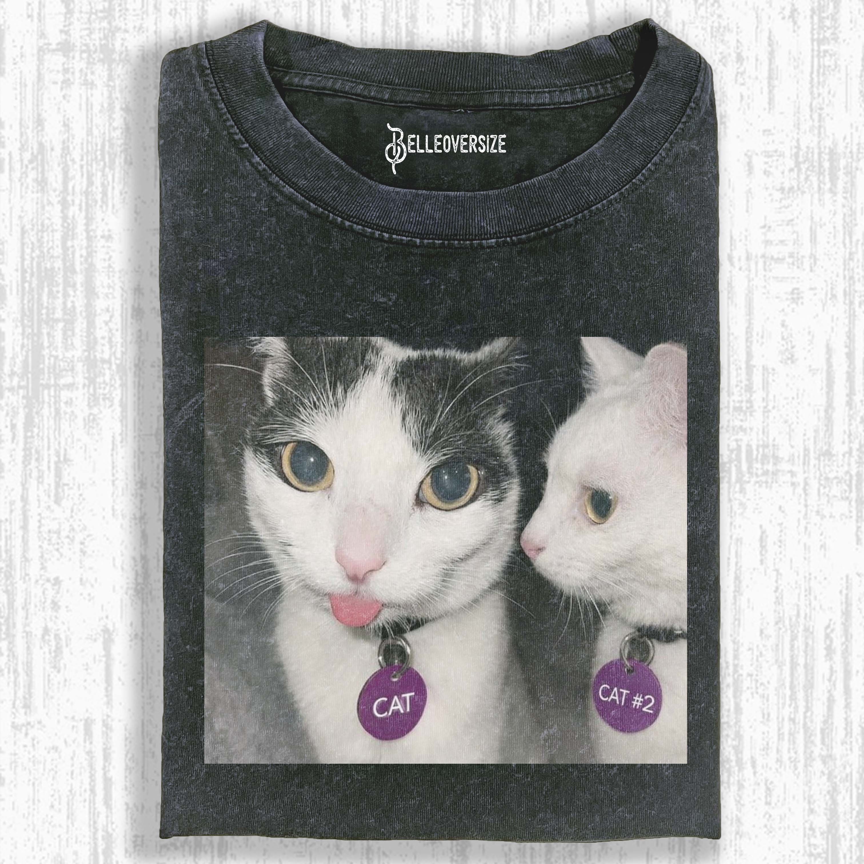 WACKY CAT T-SHIRT 