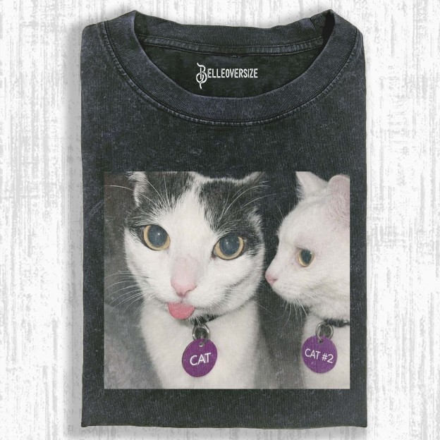 WACKY CAT T-SHIRT 