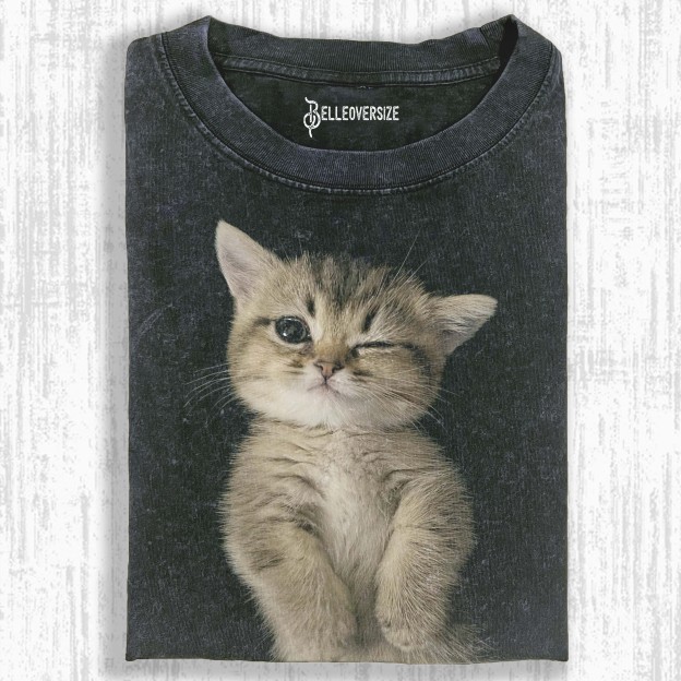 WACKY CAT T-SHIRT 