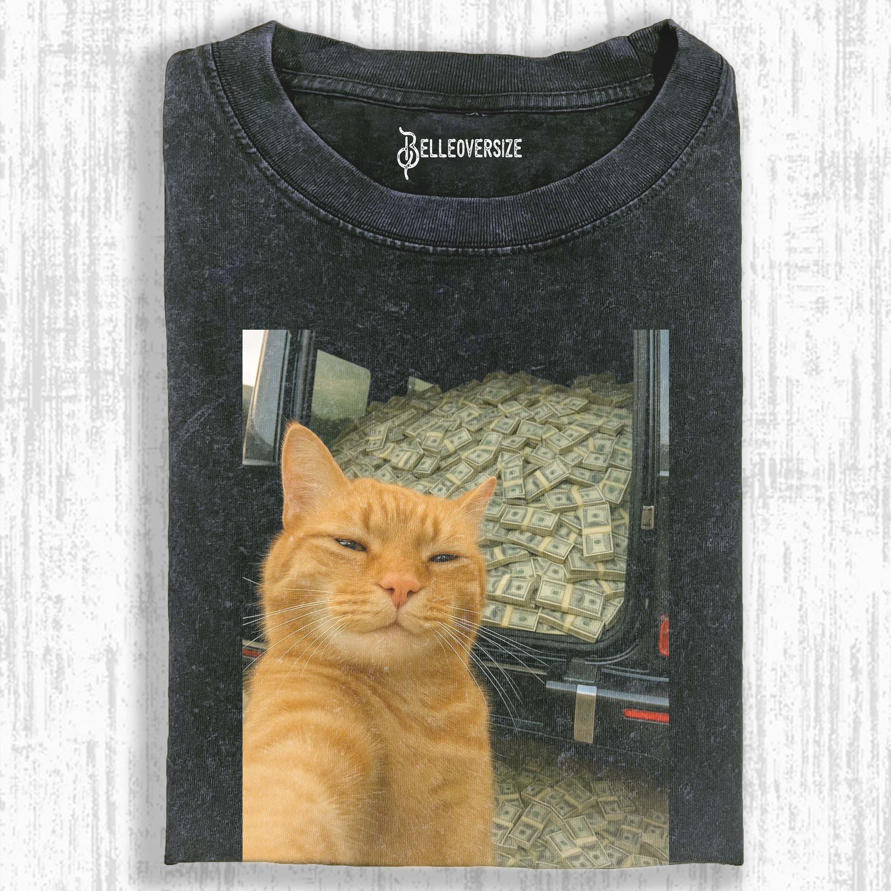 WACKY CAT T-SHIRT
