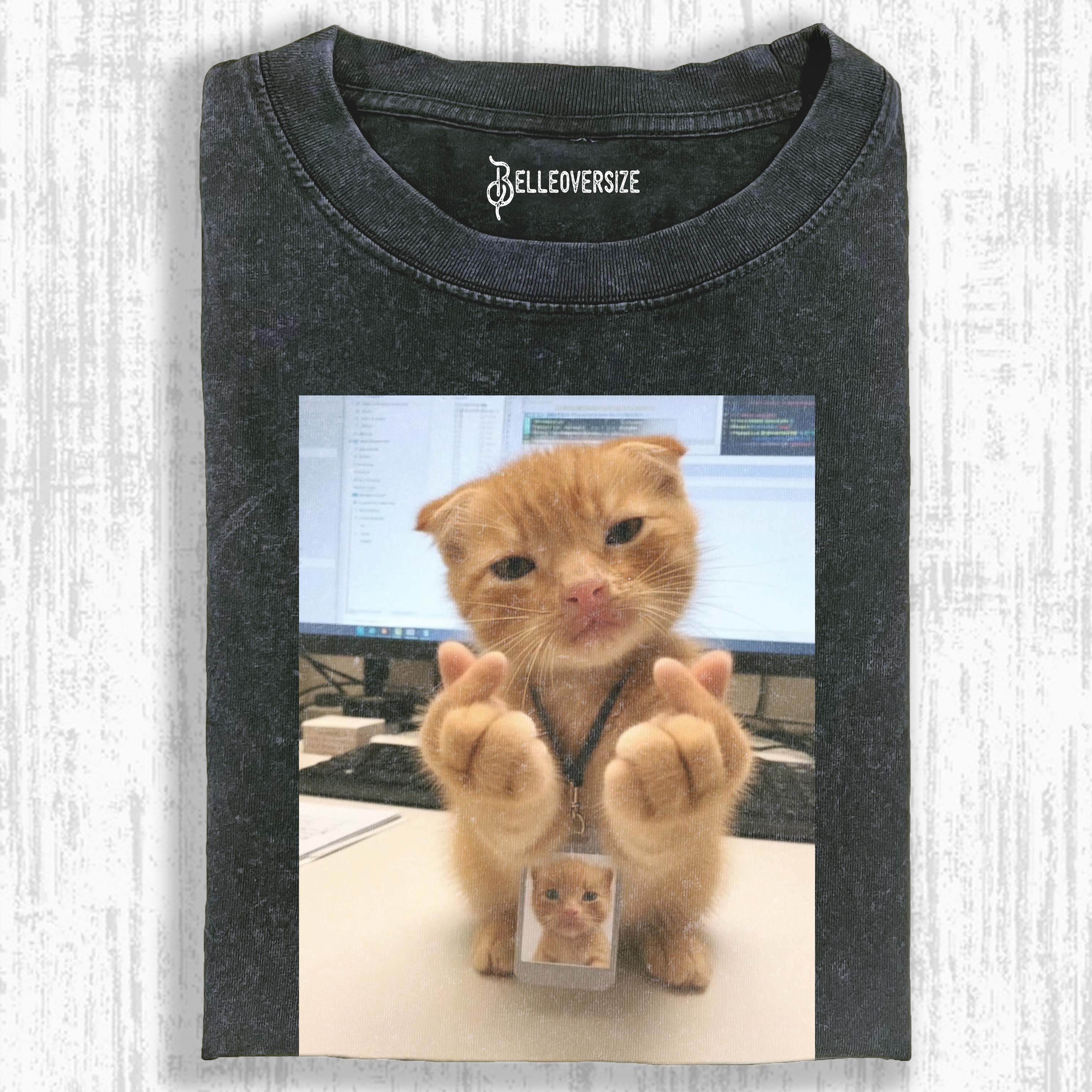 WACKY CAT T-SHIRT 