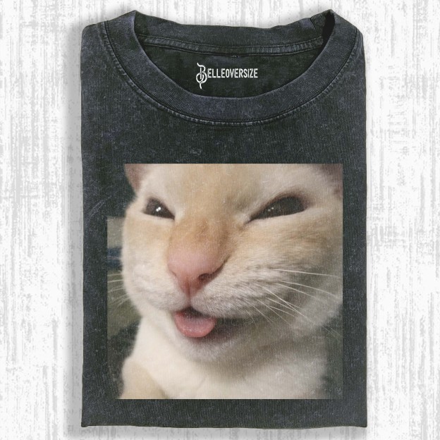 WACKY CAT T-SHIRT 