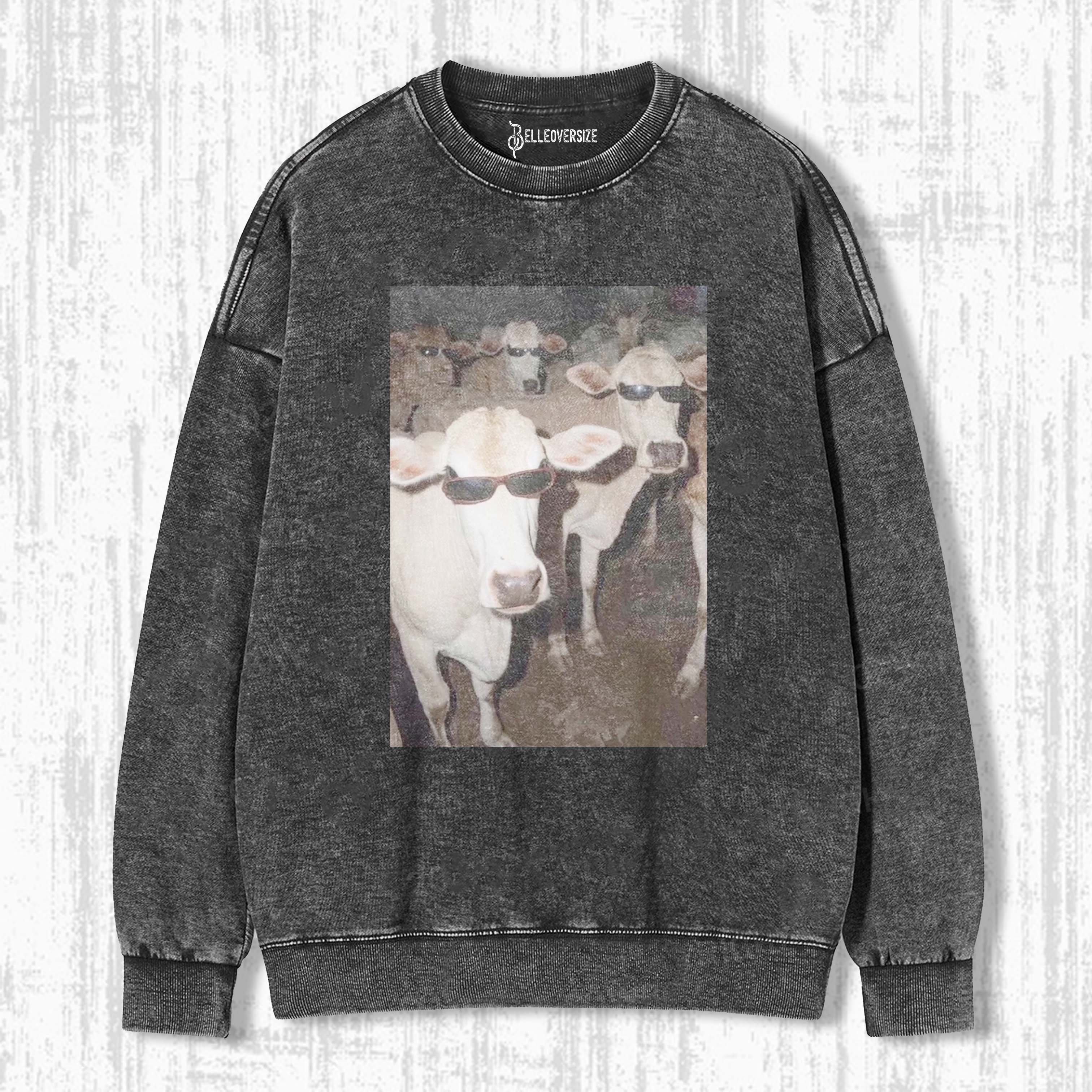 WACKY COWS SWEATSHIRTS