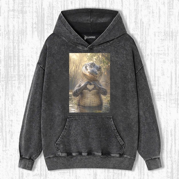 WACKY CROCODILE HOODIE