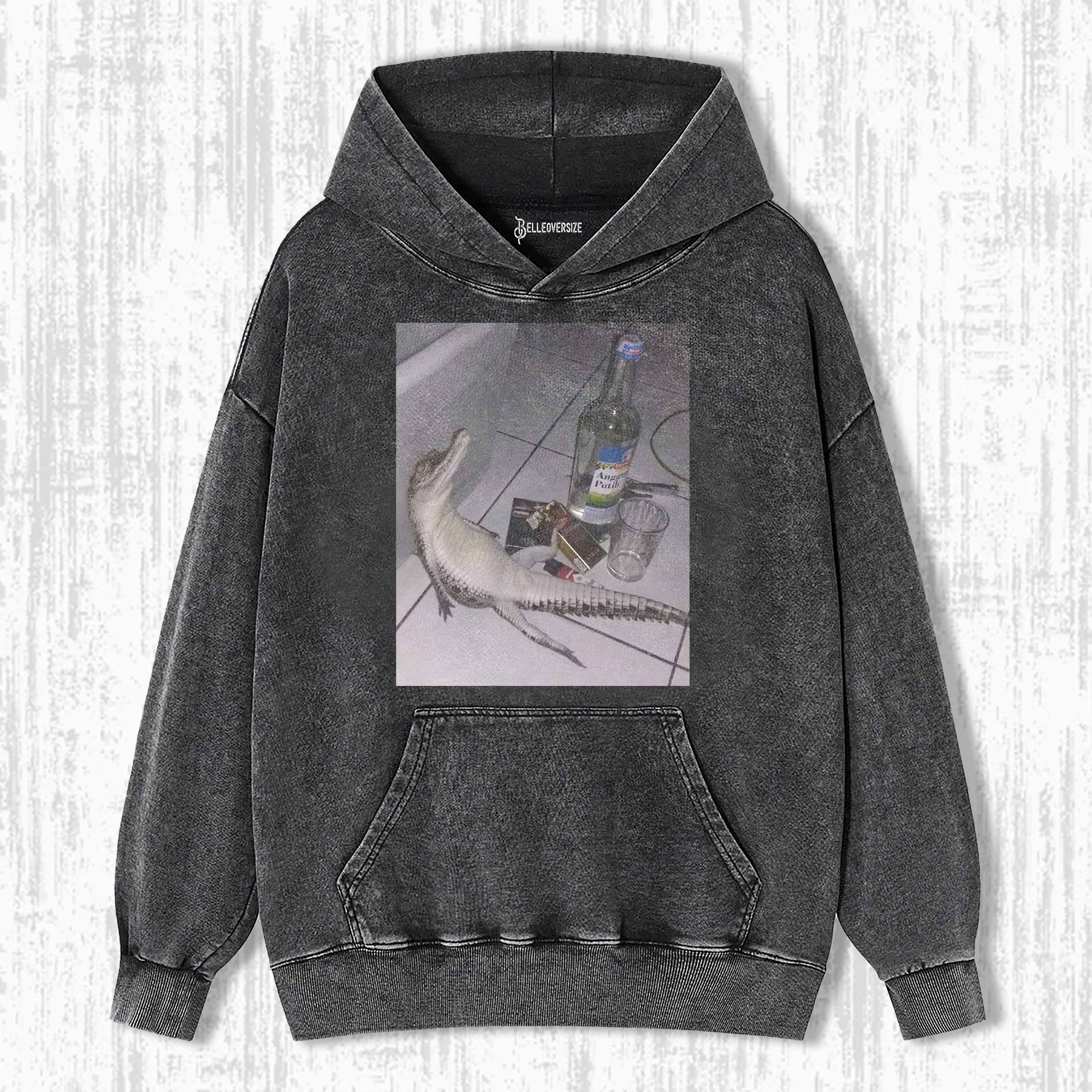 WACKY CROCODILE HOODIE