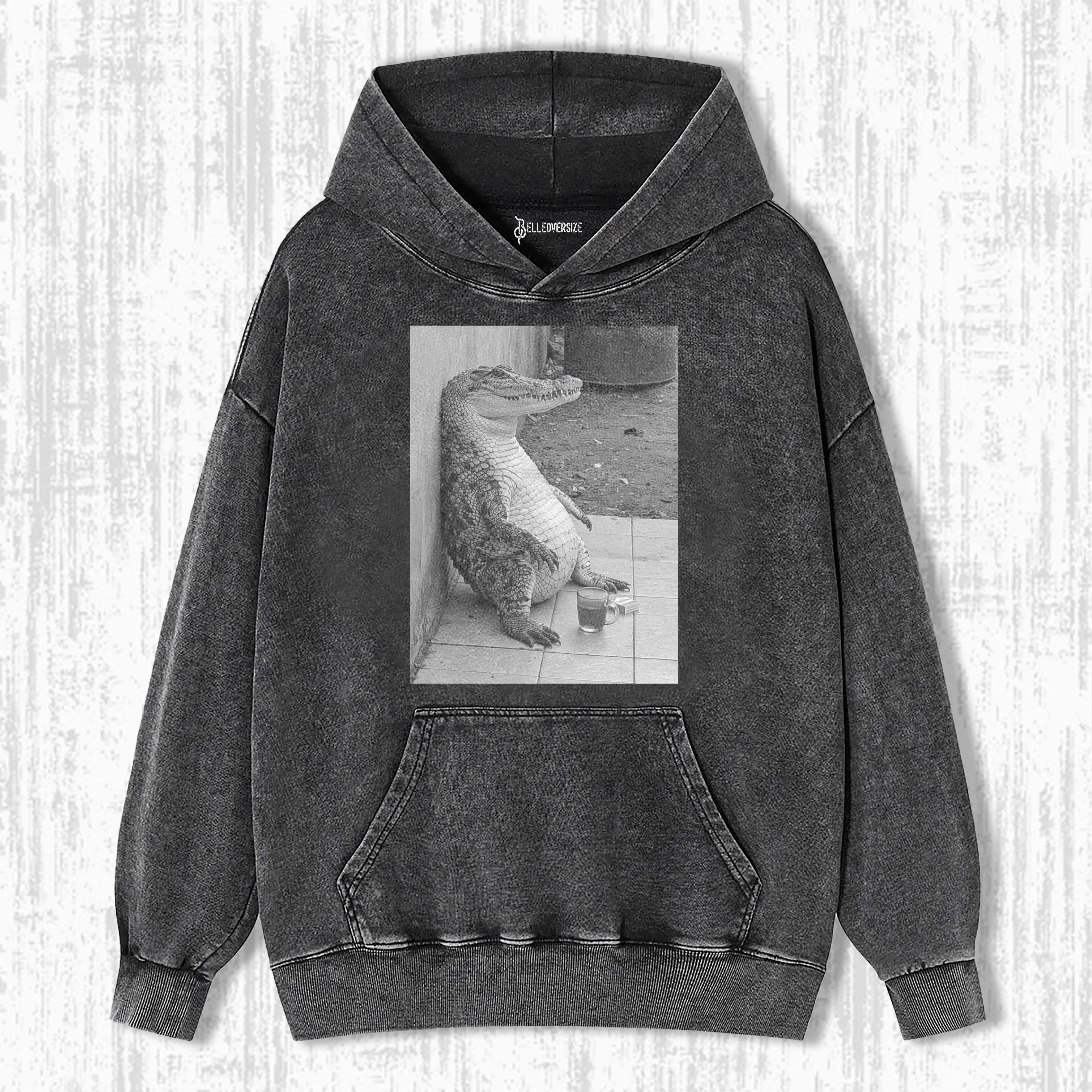 WACKY CROCODILE HOODIE
