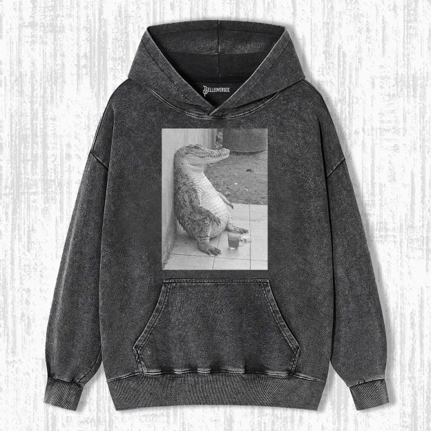 WACKY CROCODILE HOODIE