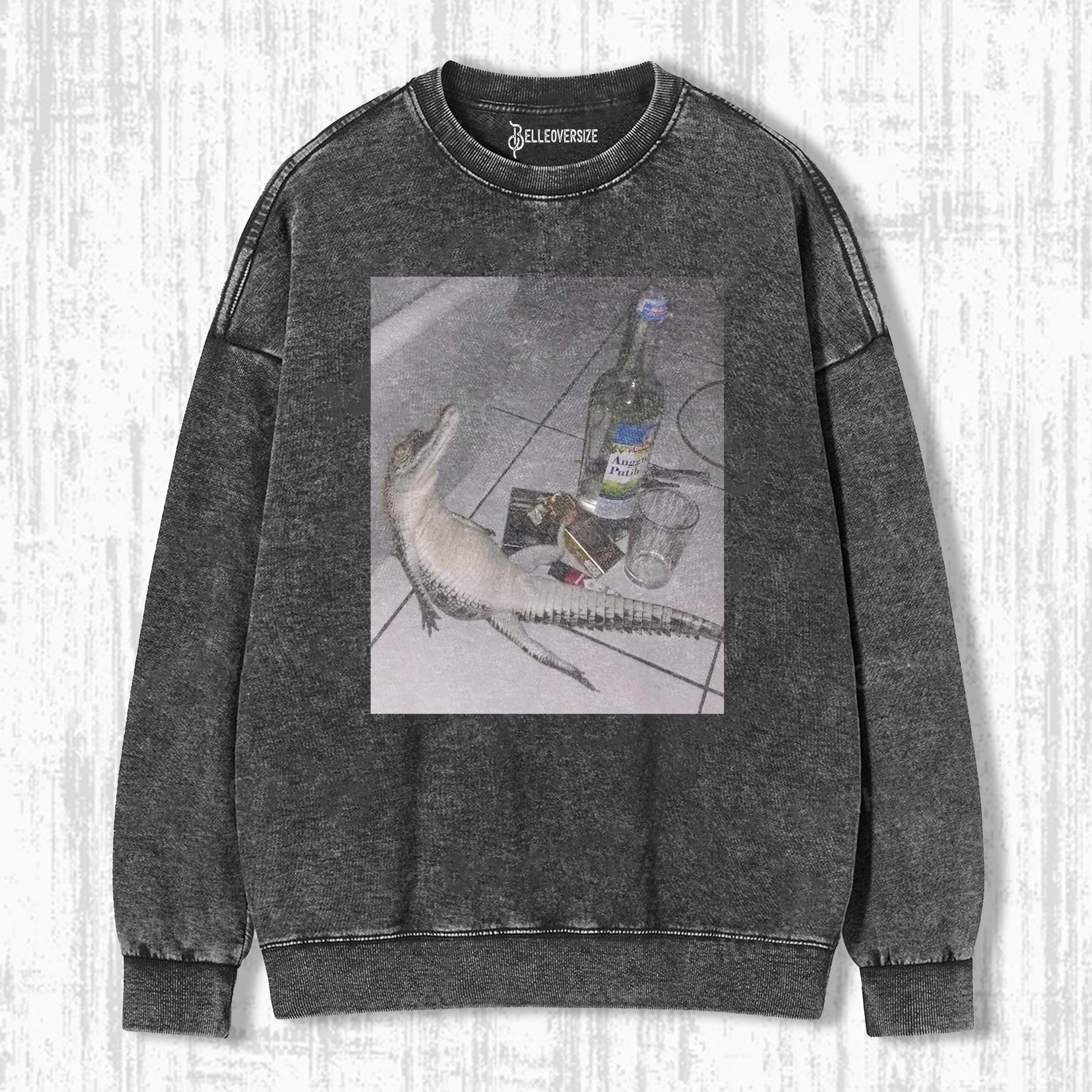 WACKY CROCODILE SWEATSHIRTS