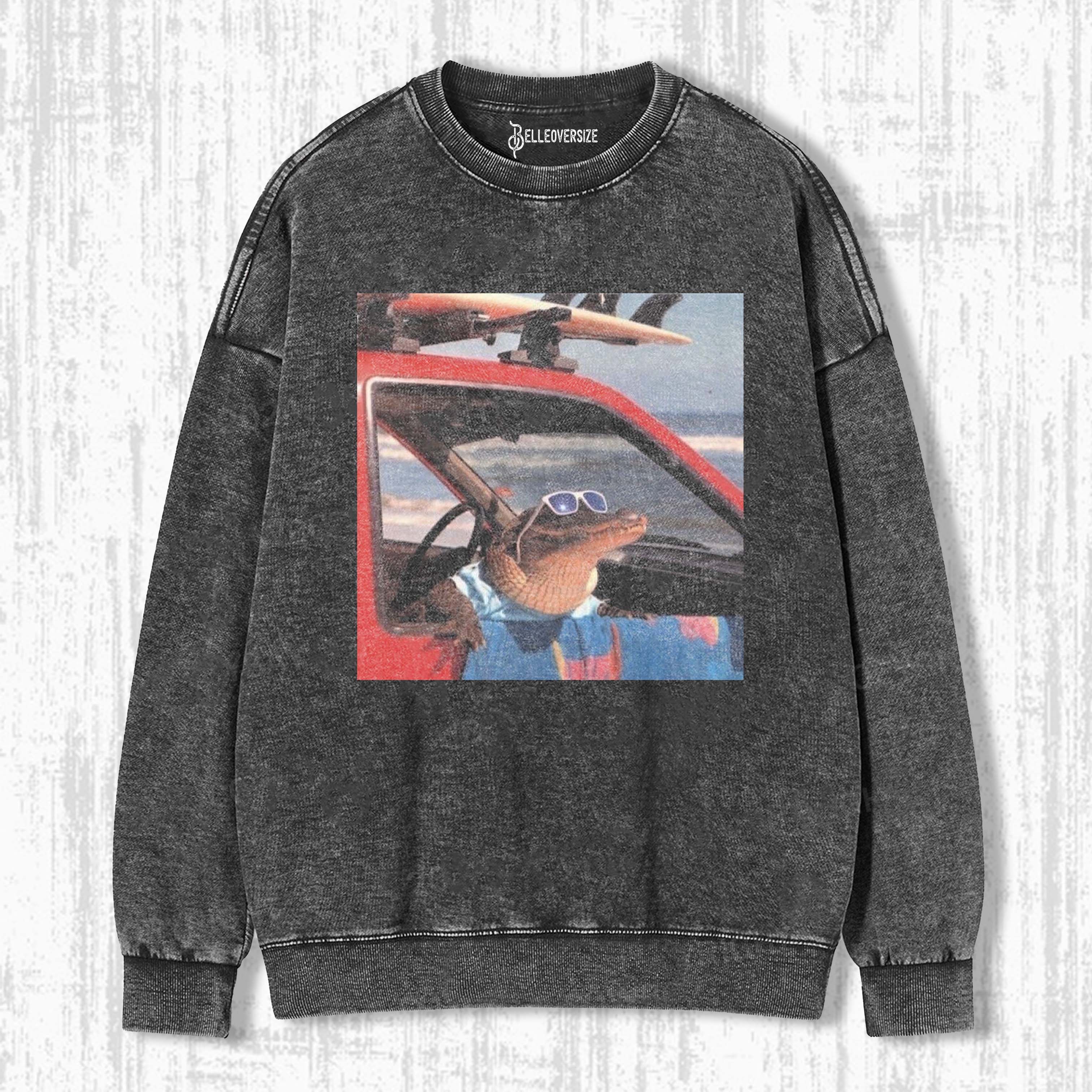 WACKY CROCODILE SWEATSHIRTS