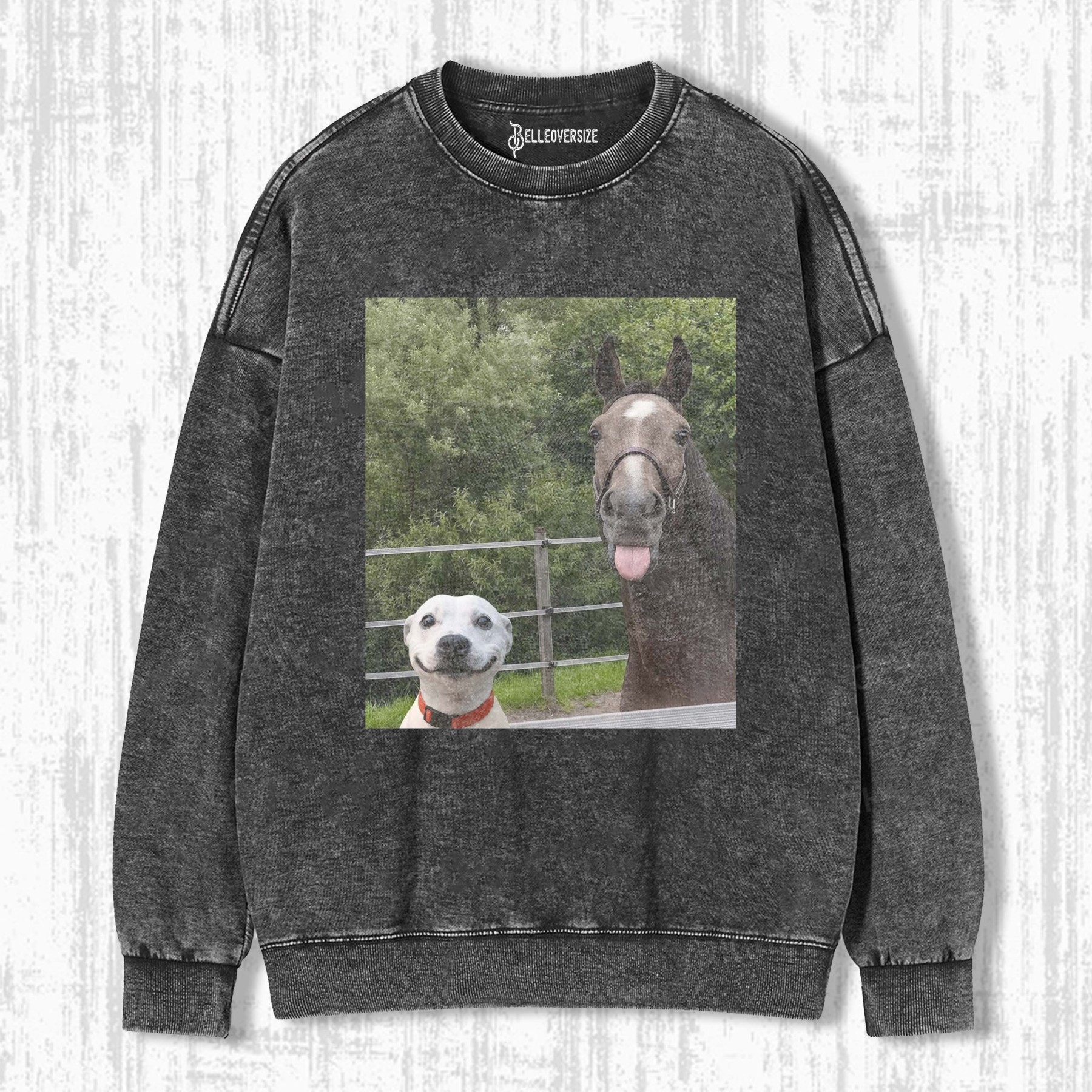 WACKY DOG AND HORSE SWEATSHIRTS