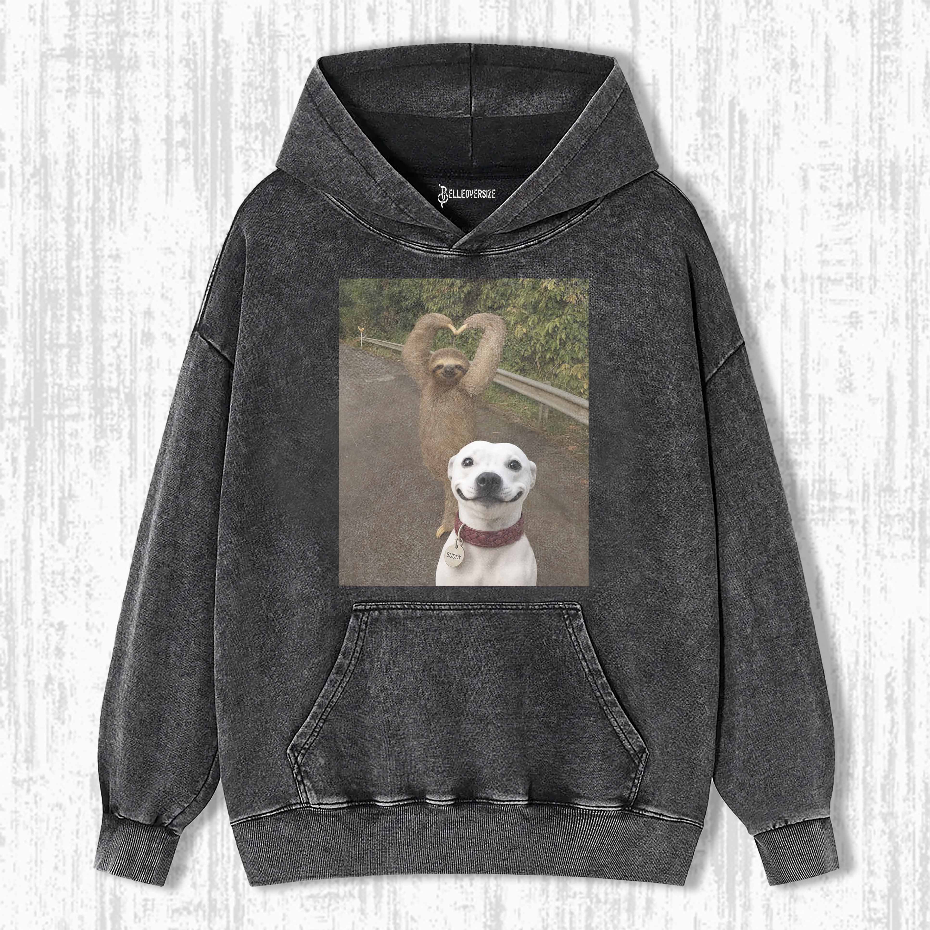 WACKY DOG & SLOTHS HOODIE
