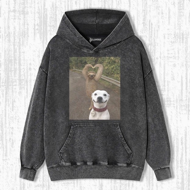 WACKY DOG & SLOTHS HOODIE