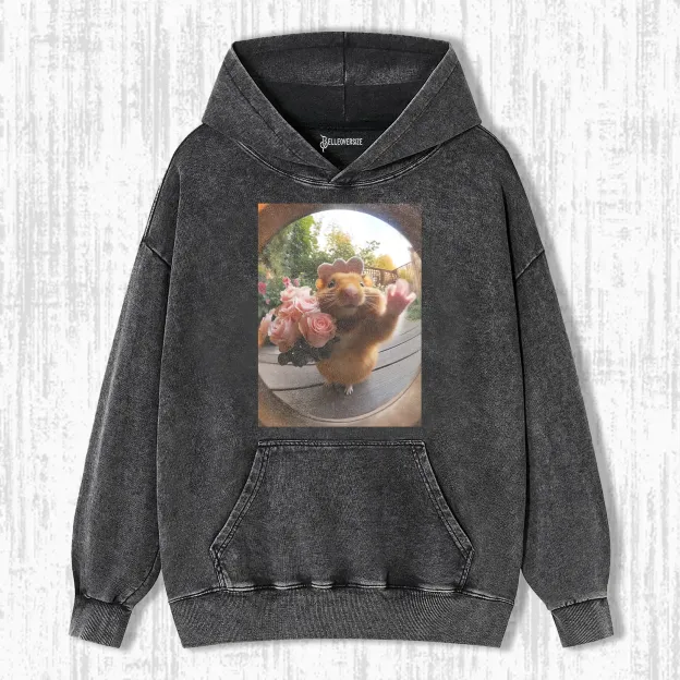 WACKY  HAMSTER HOODIE 