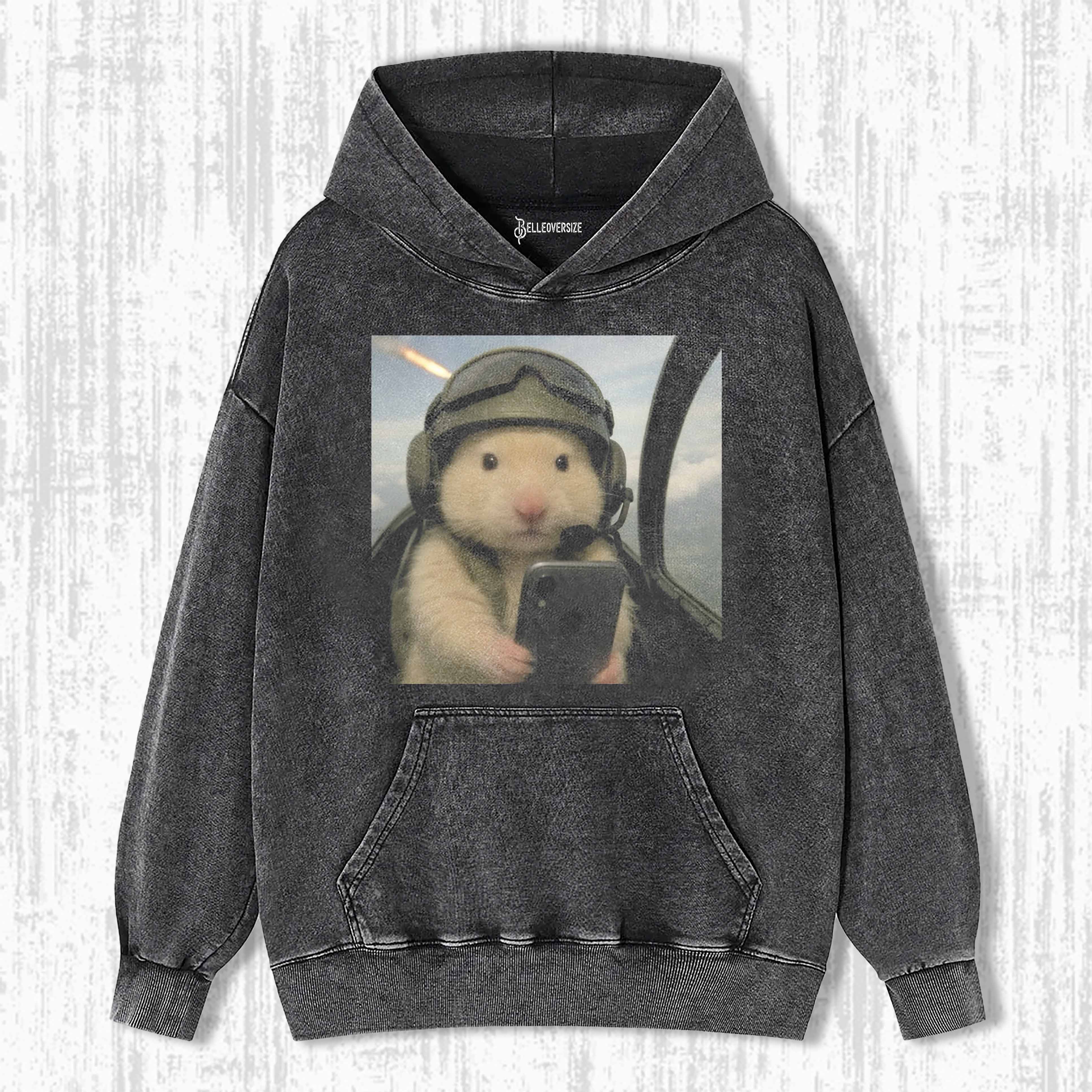 WACKY  HAMSTER  HOODIE