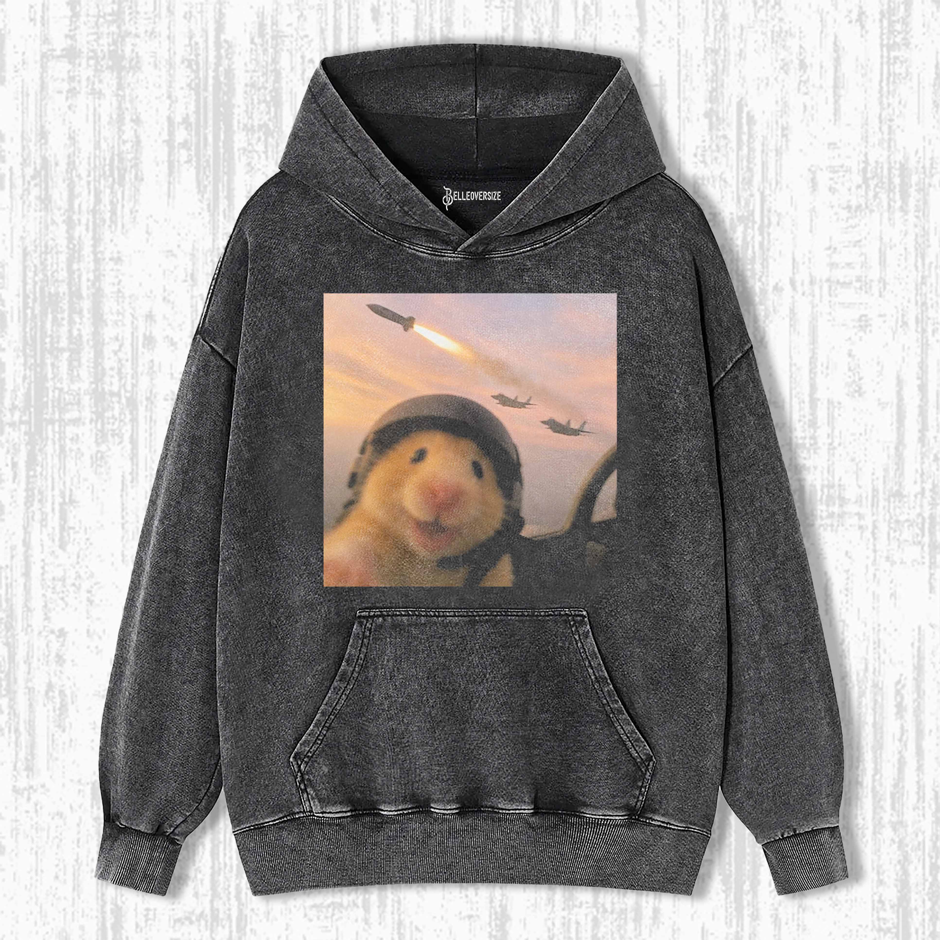 WACKY  HAMSTER  HOODIE