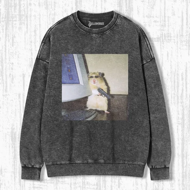 WACKY HAMSTER SWEATSHIRTS