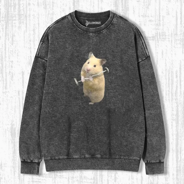 WACKY  HAMSTER SWEATSHIRTS