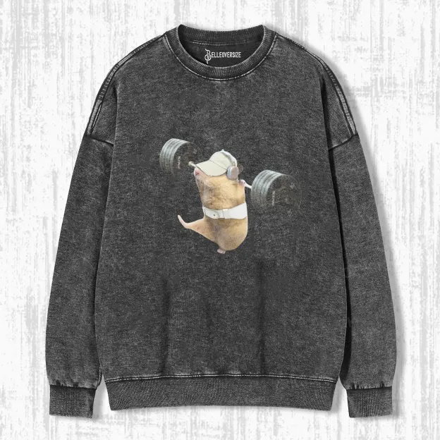 WACKY  HAMSTER SWEATSHIRTS 