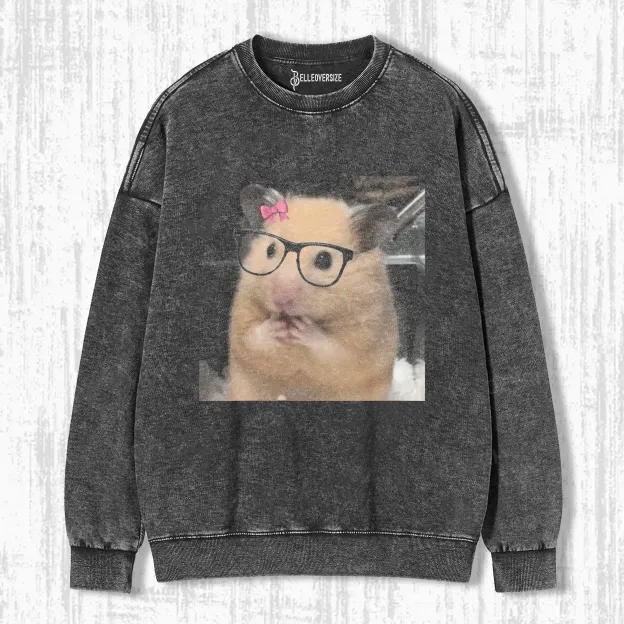 WACKY  HAMSTER SWEATSHIRTS 