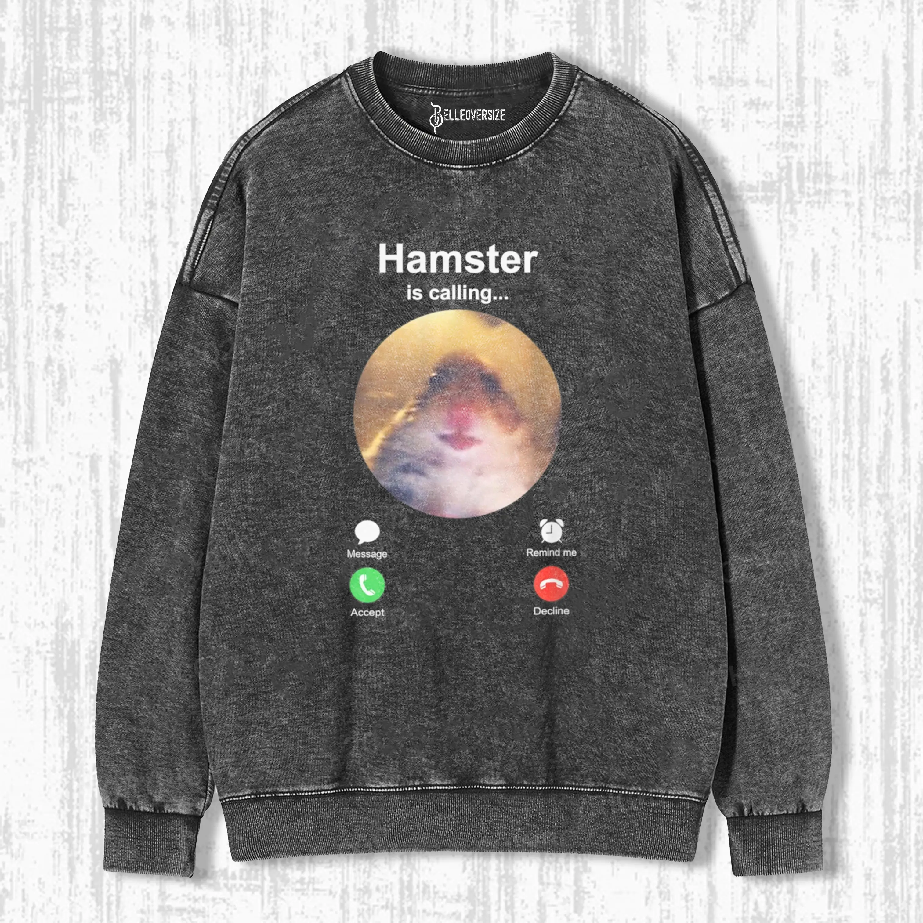 WACKY  HAMSTER SWEATSHIRTS