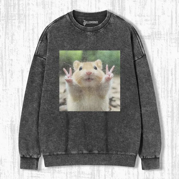 WACKY  HAMSTER SWEATSHIRTS