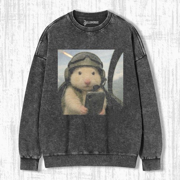 WACKY  HAMSTER  SWEATSHIRTS 