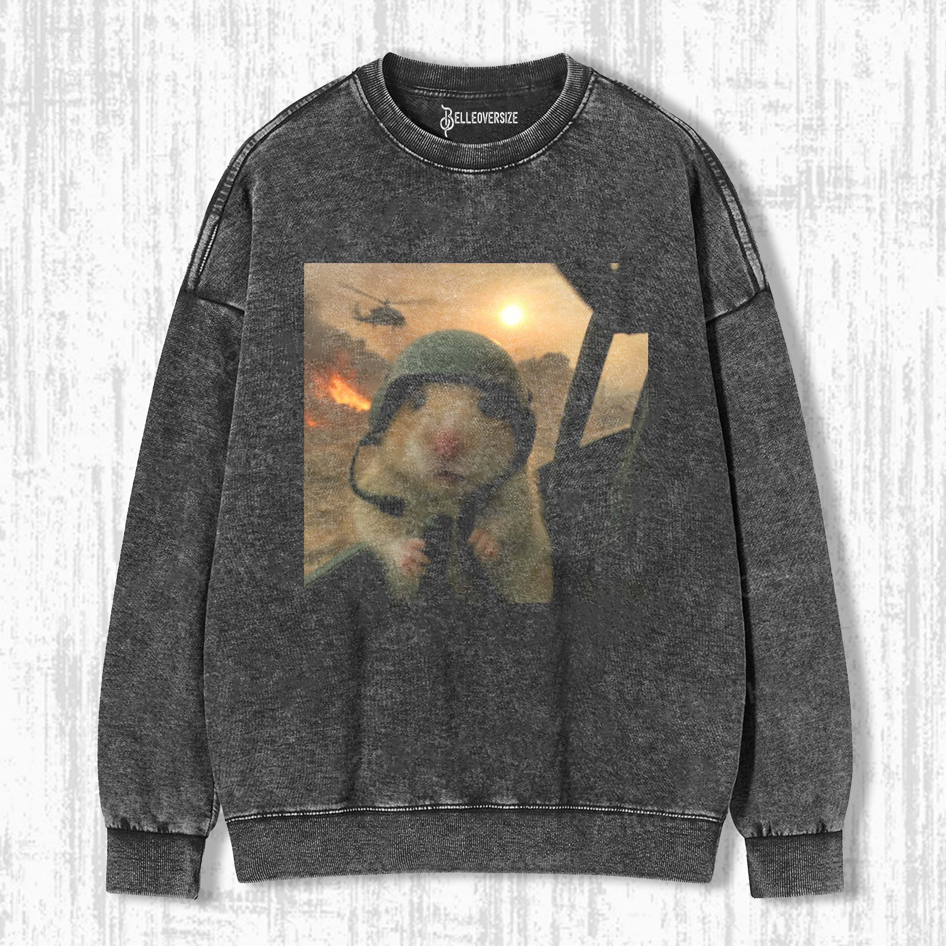 WACKY  HAMSTER  SWEATSHIRTS