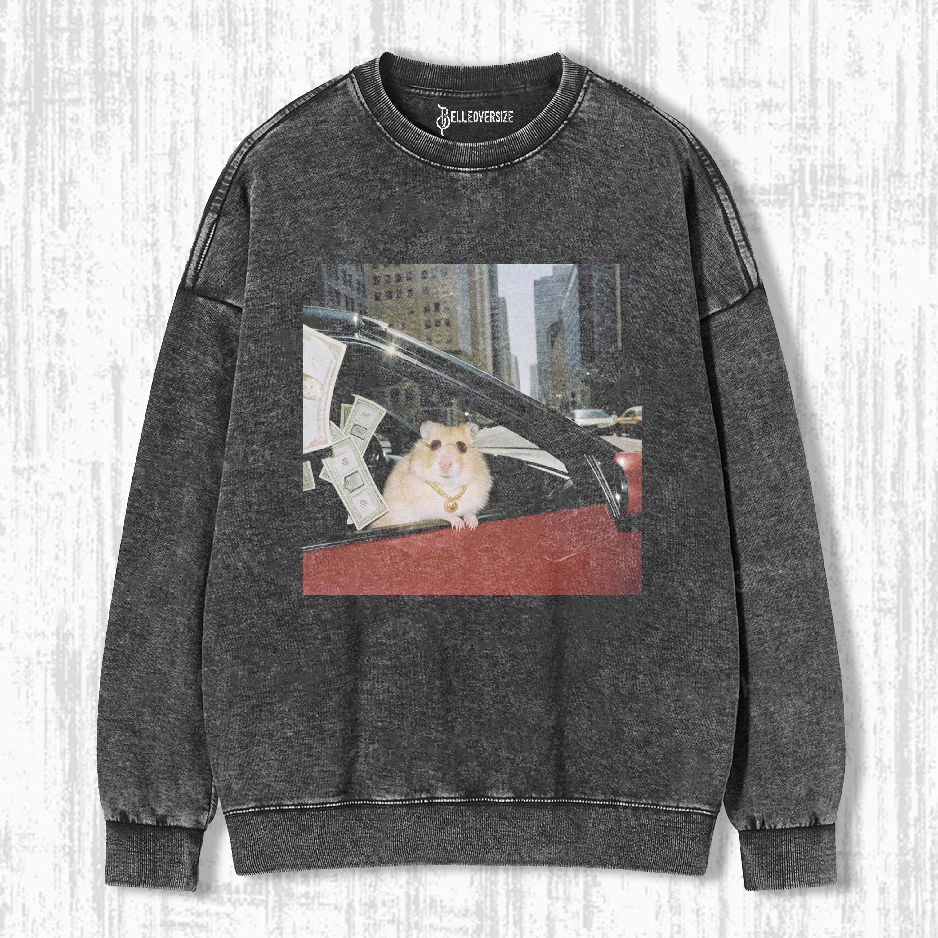 WACKY  HAMSTER SWEATSHIRTS