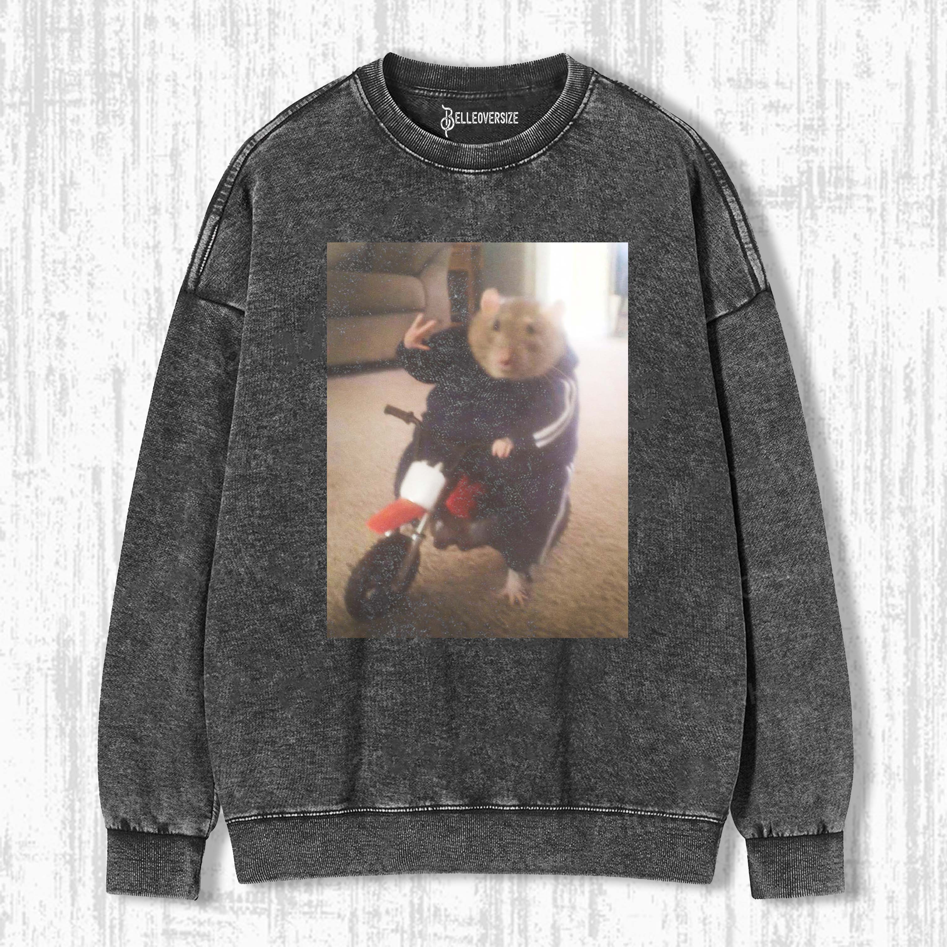 WACKY HAMSTER SWEATSHIRTS