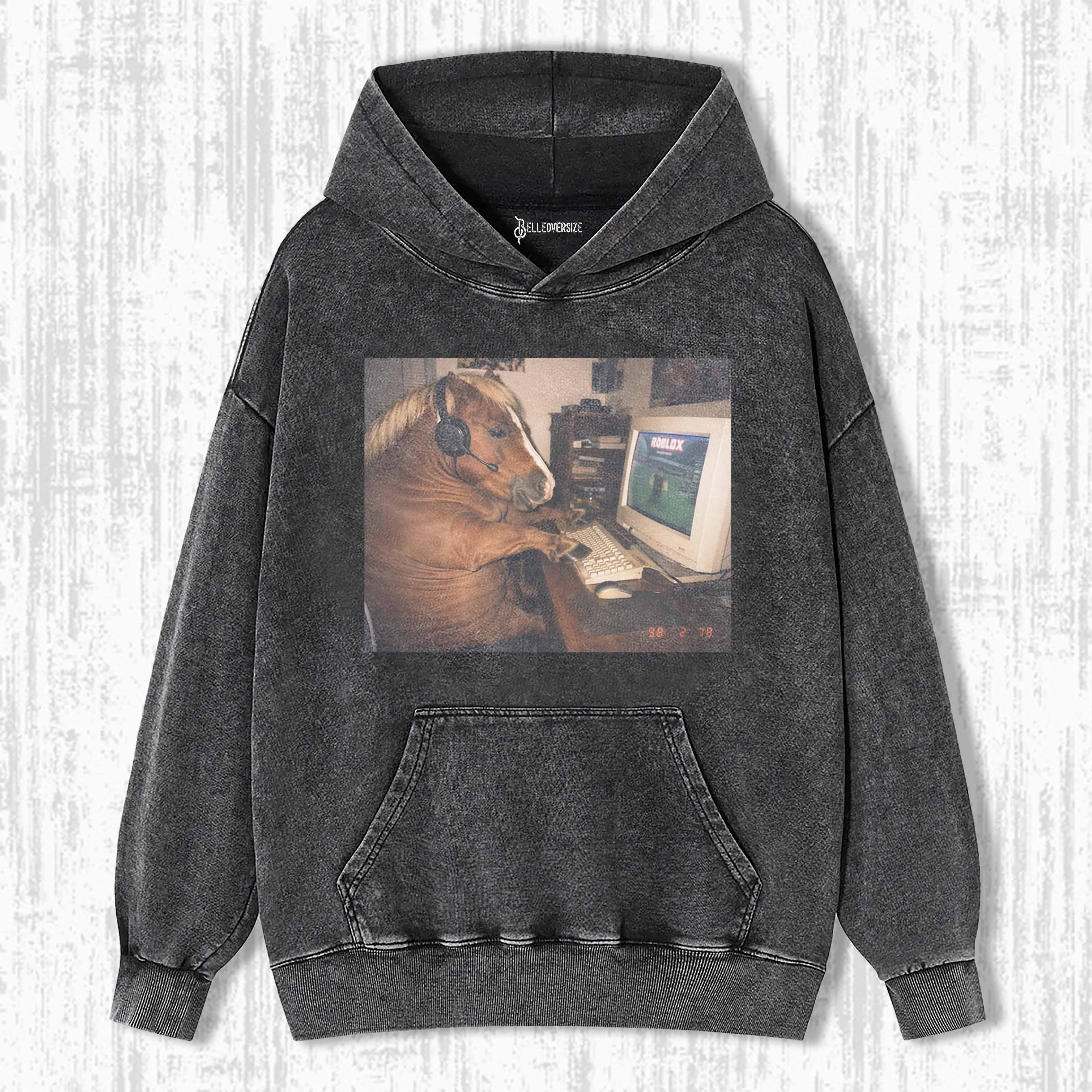 WACKY HORSE HOODIE