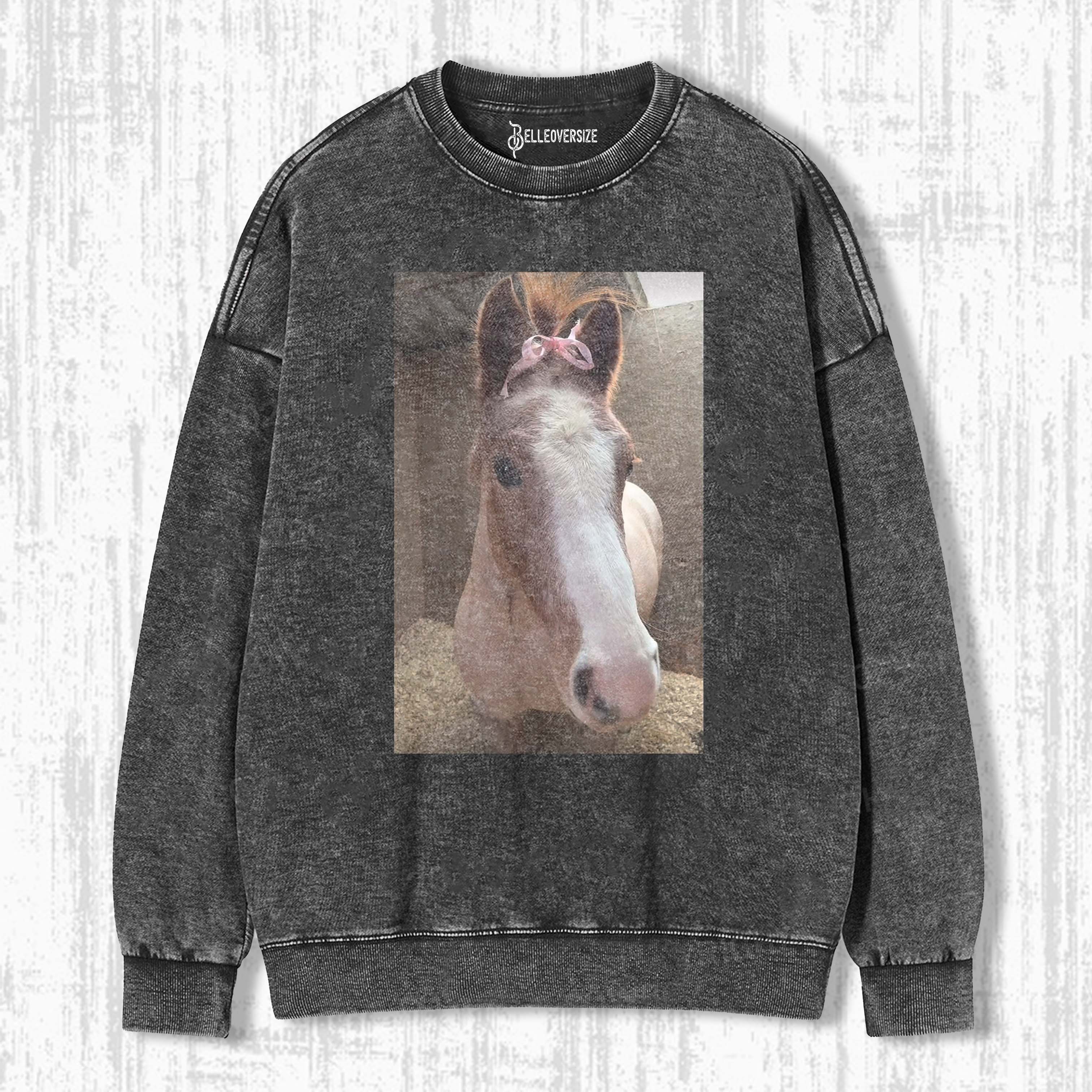 WACKY HORSE SWEATSHIRTS 