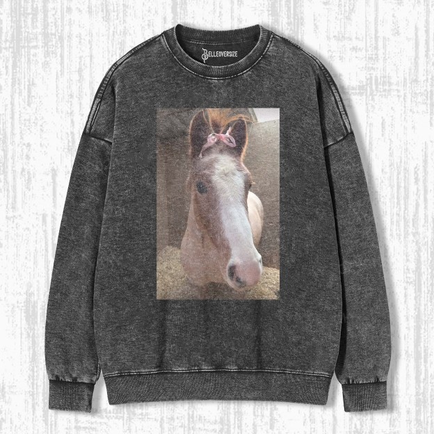 WACKY HORSE SWEATSHIRTS 