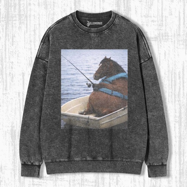 WACKY HORSE SWEATSHIRTS 
