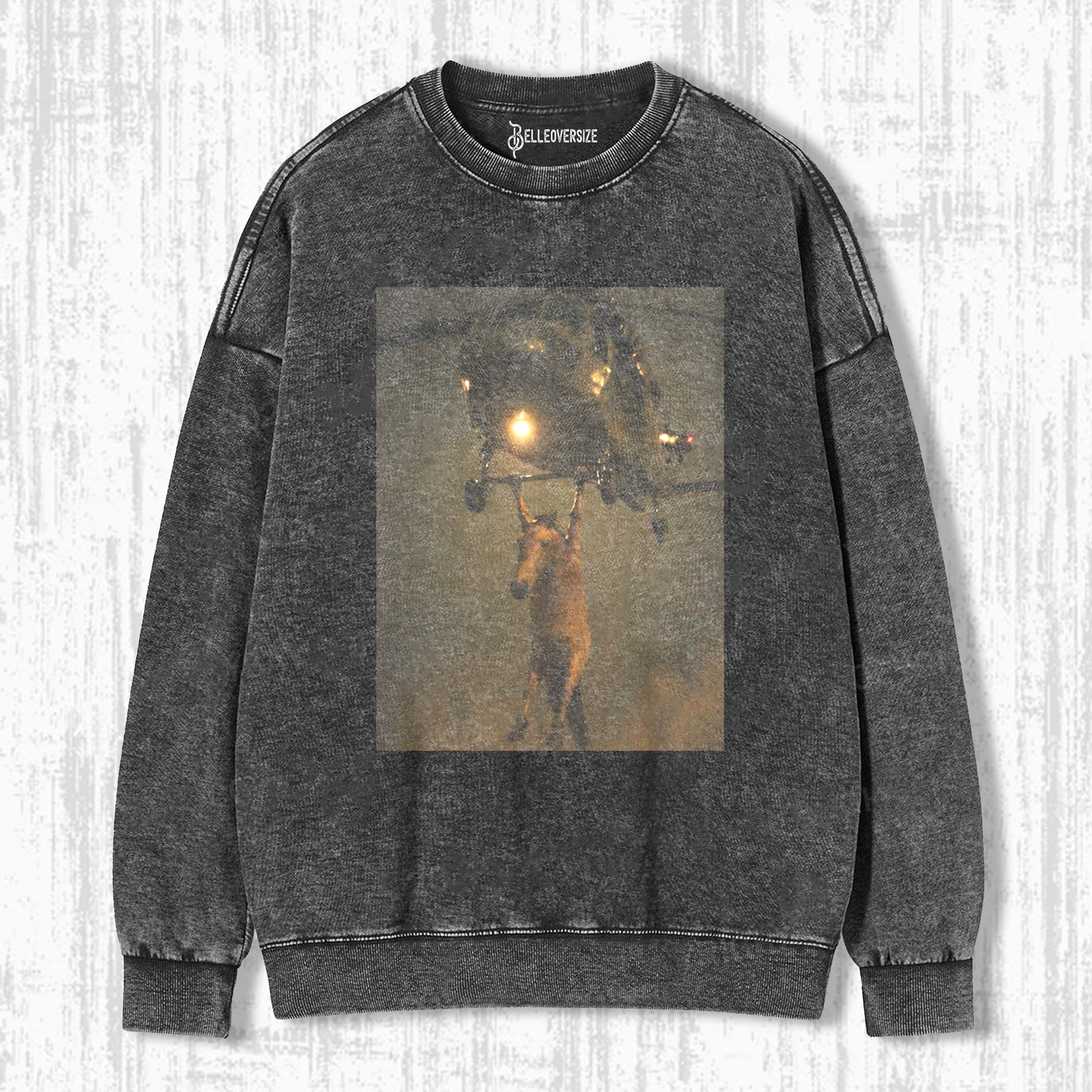 WACKY HORSE SWEATSHIRTS