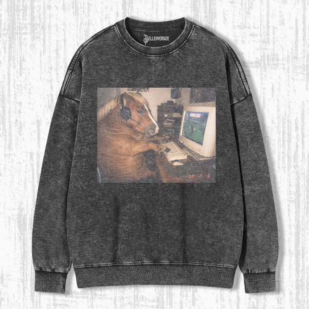 WACKY HORSE SWEATSHIRTS