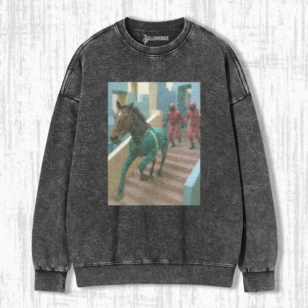 WACKY HORSE SWEATSHIRTS