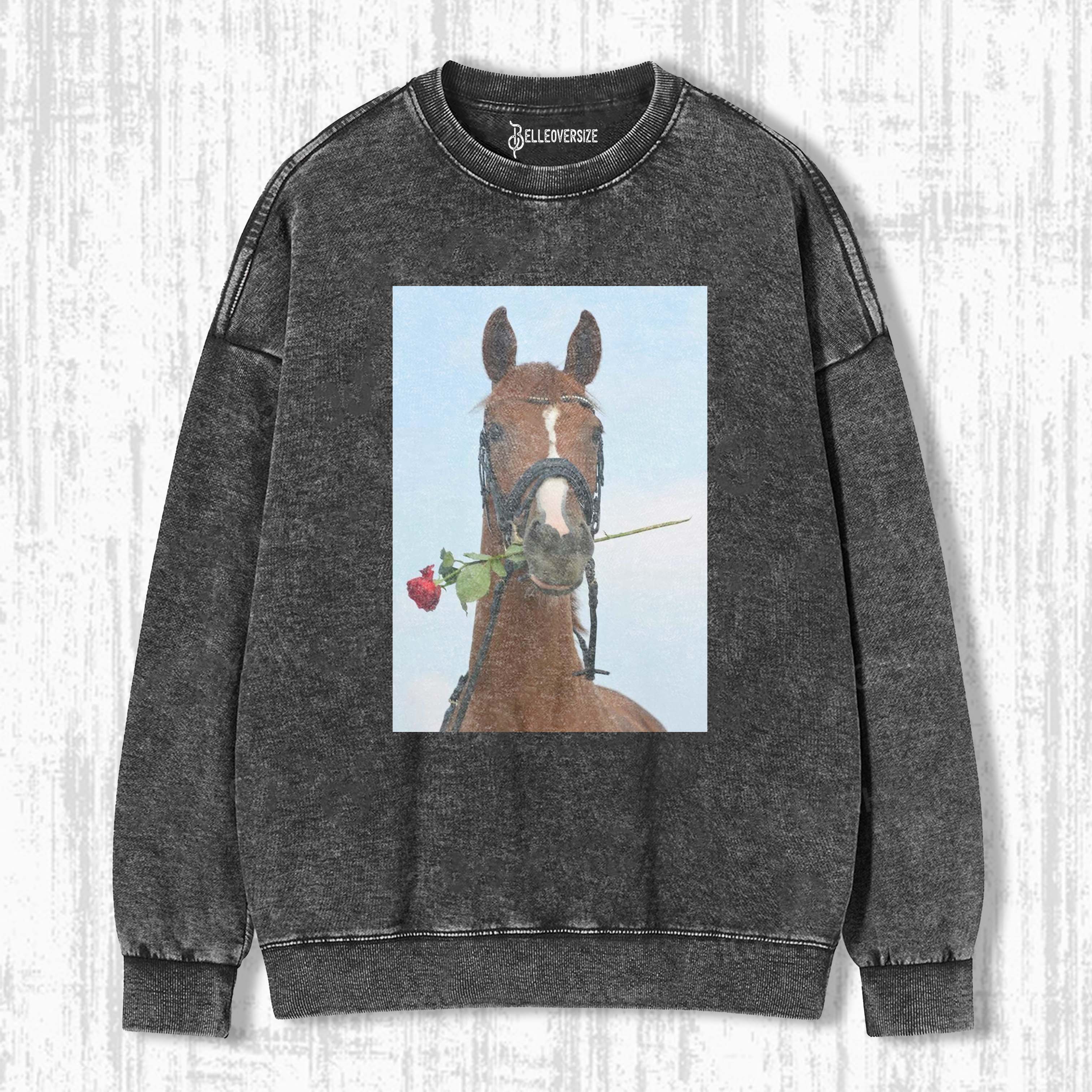 WACKY HORSE SWEATSHIRTS