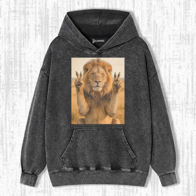 WACKY LION HOODIE