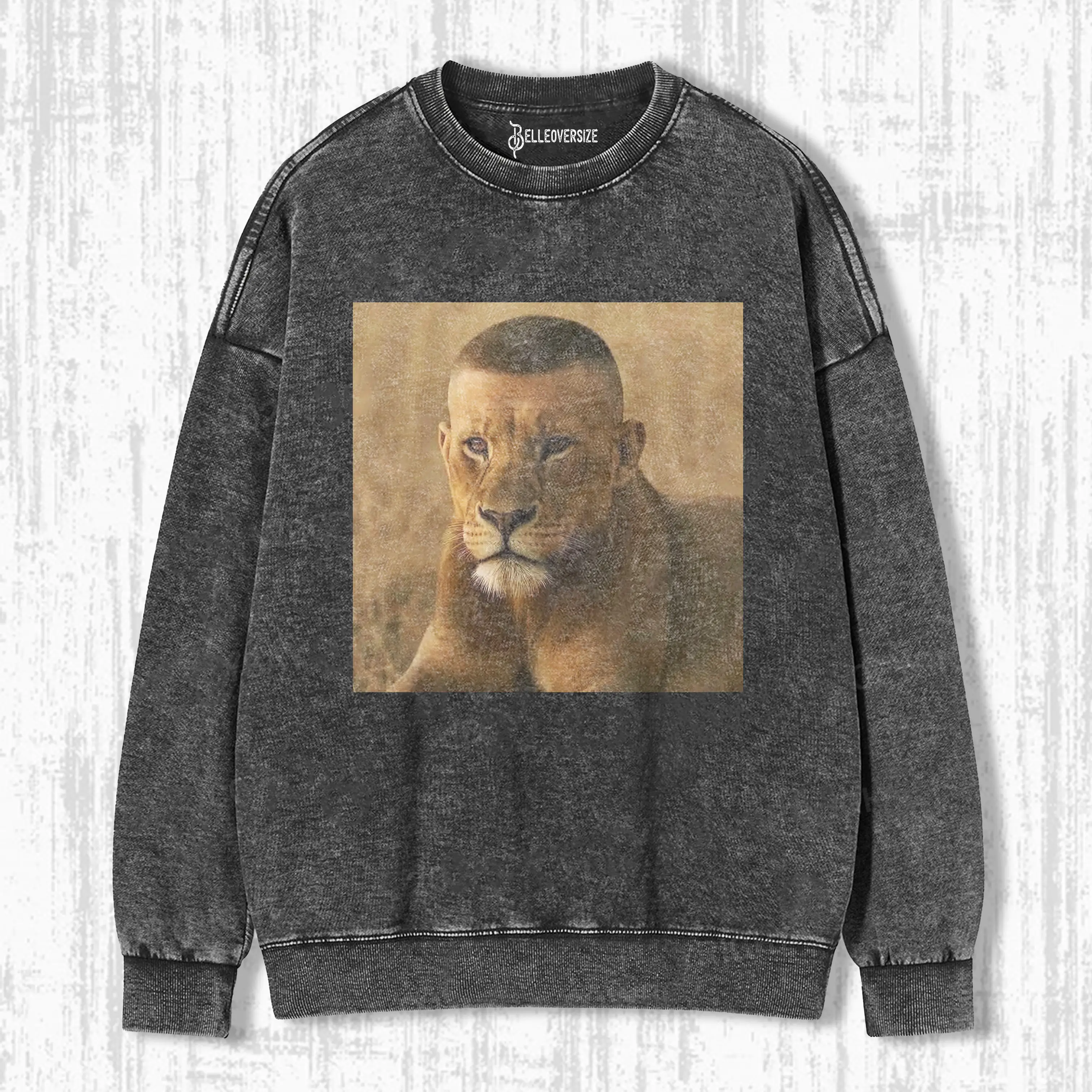 WACKY LION SWEATSHIRTS