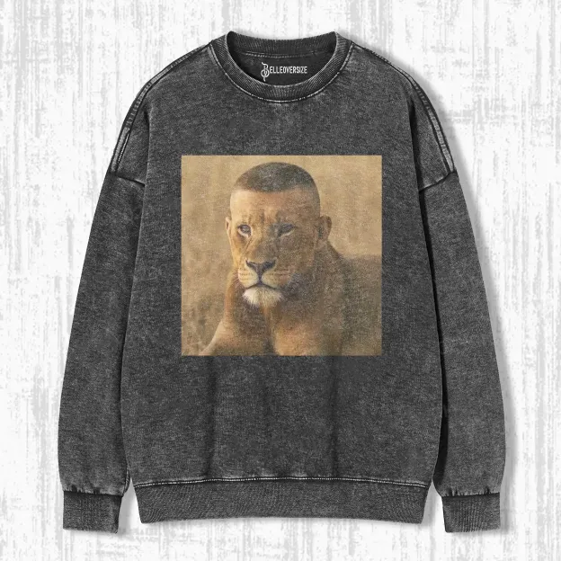 WACKY LION SWEATSHIRTS