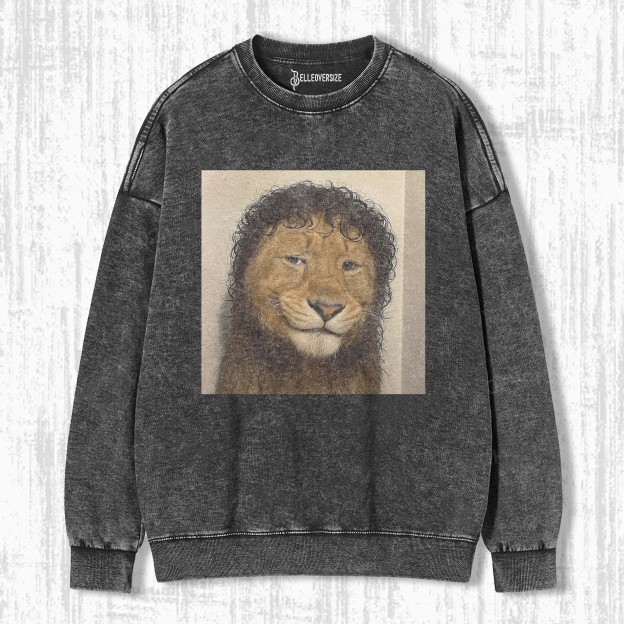 WACKY LION SWEATSHIRTS