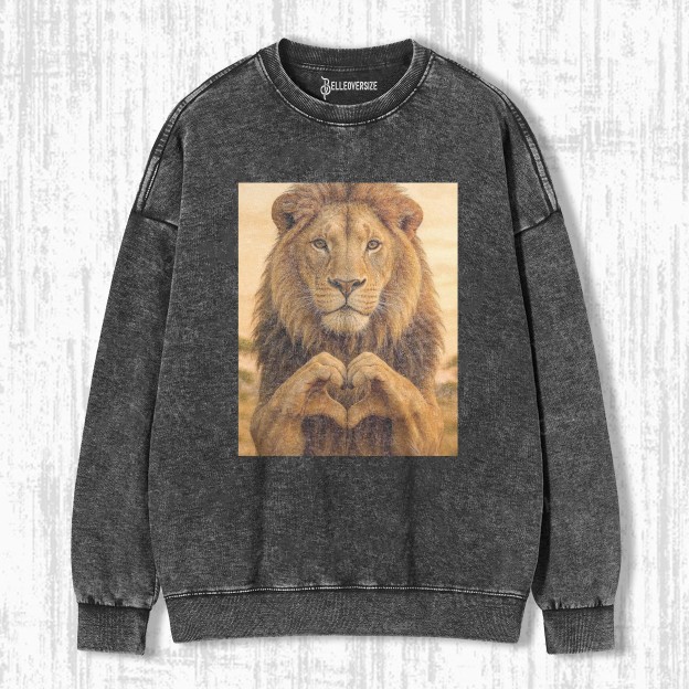 WACKY LION SWEATSHIRTS