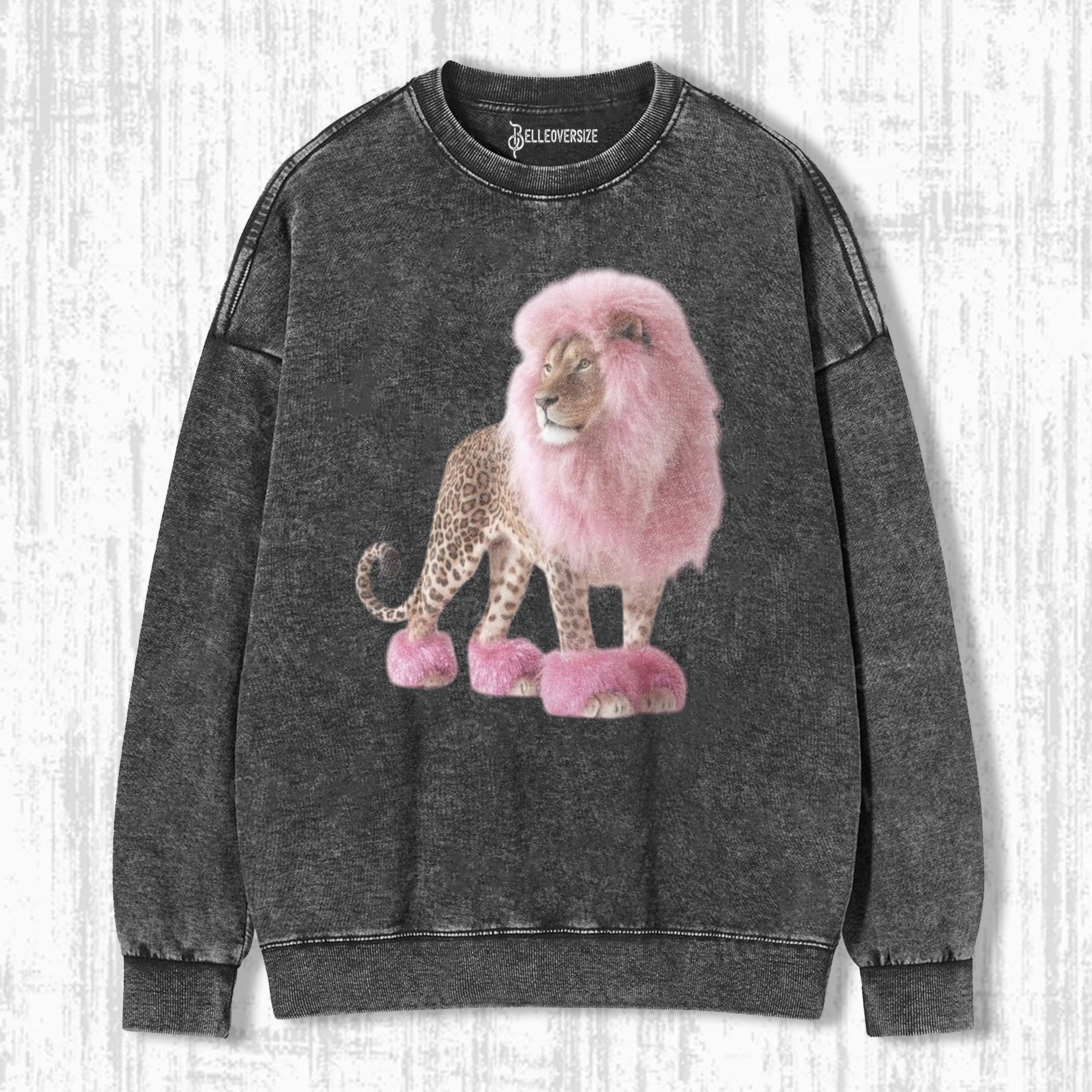WACKY LION SWEATSHIRTS